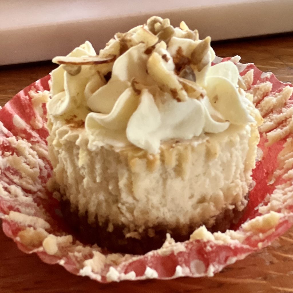 Diabetic Kitchen Maple Nut Mini Cheesecake