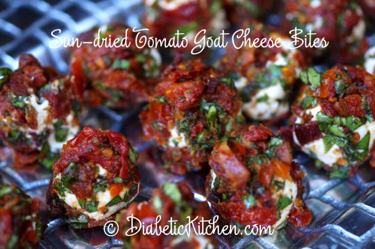 Sundried Tomato Goat Cheese Bites