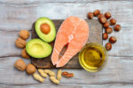 healthy fats - avocado, salmon, nuts