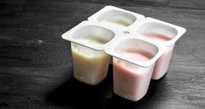 Four pack of yogurt