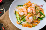 Vietnamese salad with shrimp