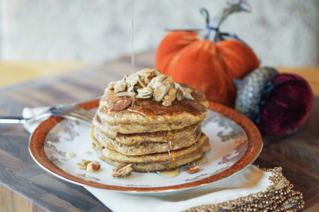 Pumpkin Souffled Pancakes